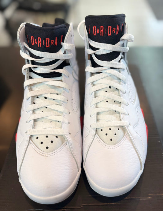 Air Jordan Retro 7 “White Infrared” * Size 11 Preowned*